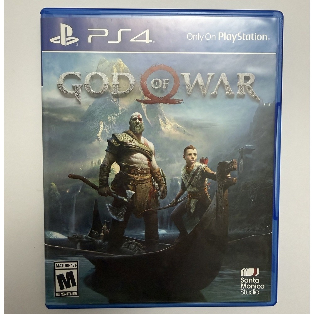 God of War (Sony PlayStation 4, 2018) PS4 Complete CIB & Tested